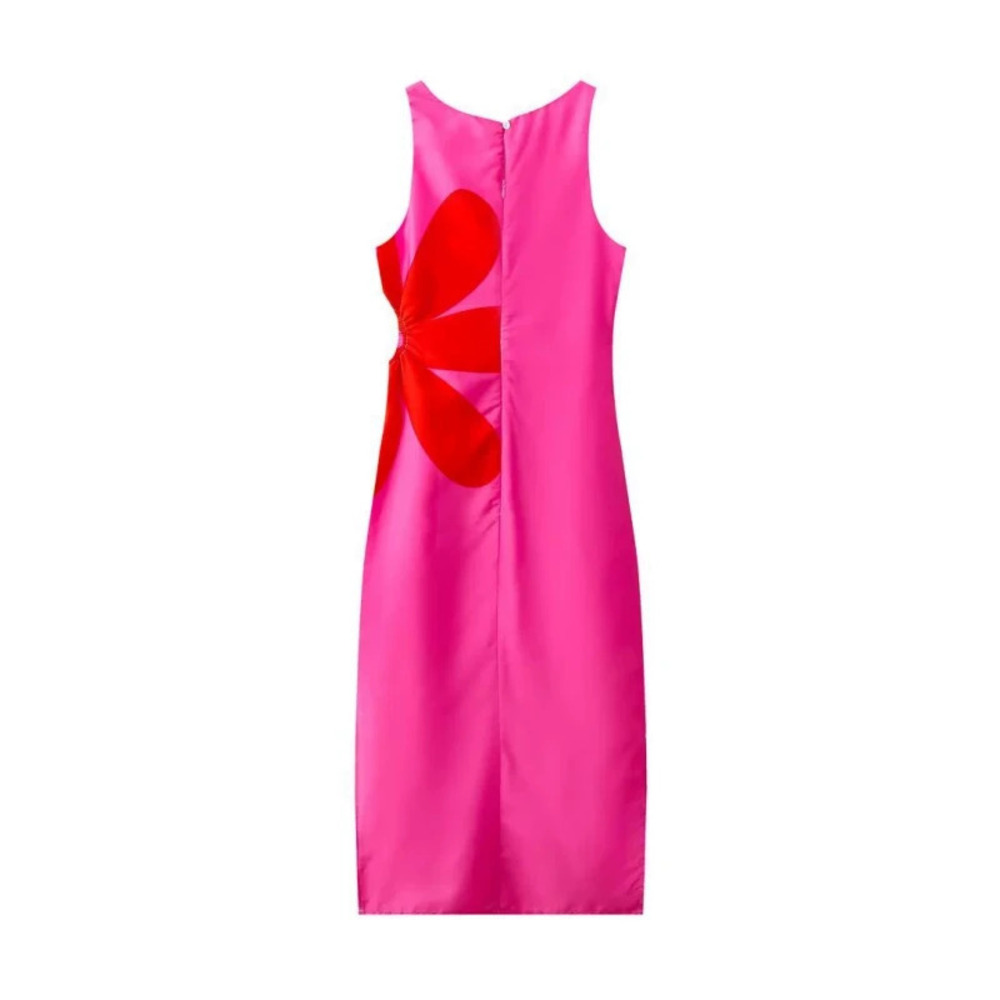ZARA Printed Camisole Dress